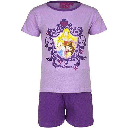 Disney Princess Girls Pyjama Short Sleeve - Super Heroes Warehouse